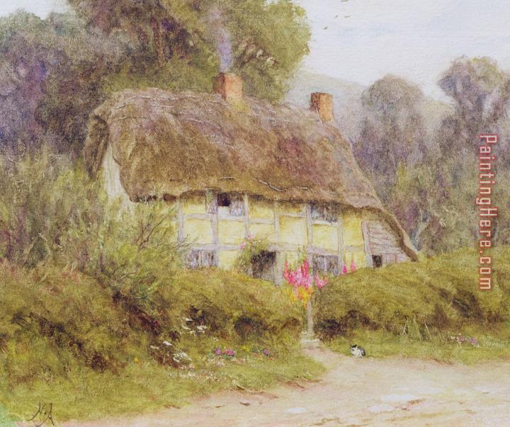 Helen Allingham A Country Cottage
